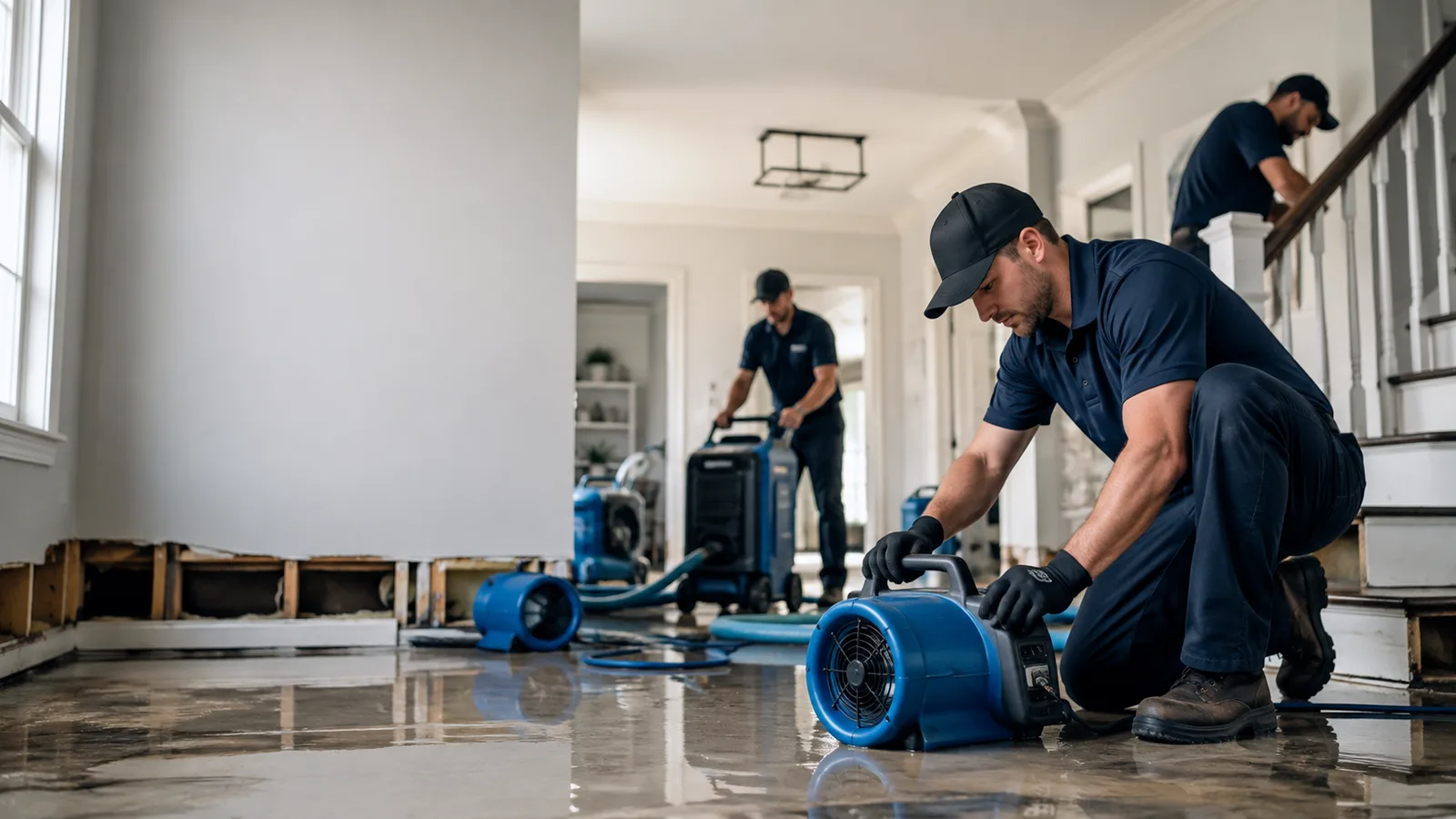 Water Damage Restoration in Derby, KS near me
